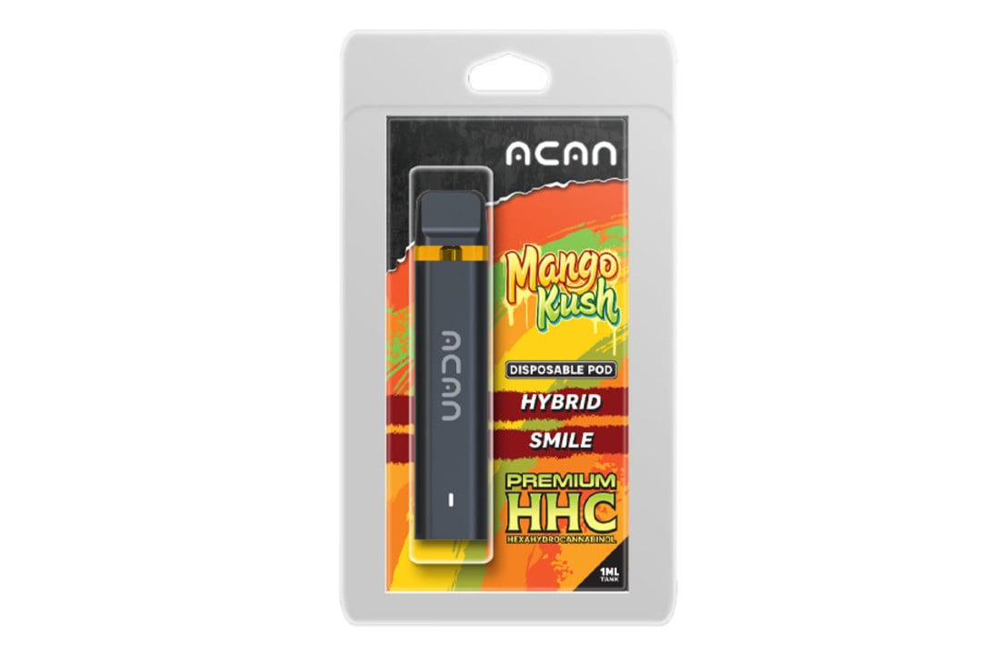 Acan Gold Premium HHC Vape Mango Kush - 1ml | 95% HHC Distillate
