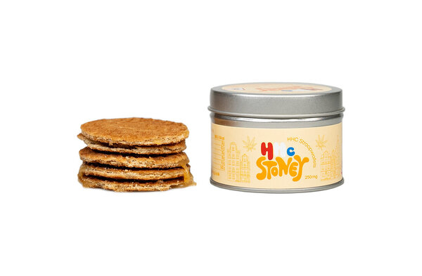 Stoney HHC Stroopwafels - 250mg - 50mg x 5 stuk