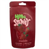Stoney HHC Gummies Strawberry - 250mg (5x50mg) Stoney HHC Gummies Strawberry - 250mg (5x50mg)