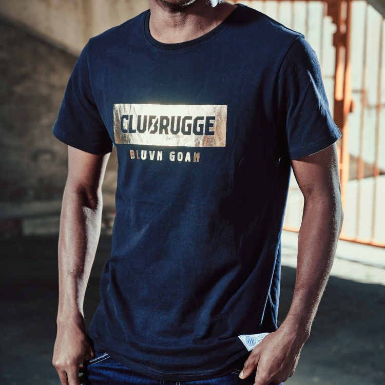 T-shirt goud - kids (Casual 1891) - Club Brugge