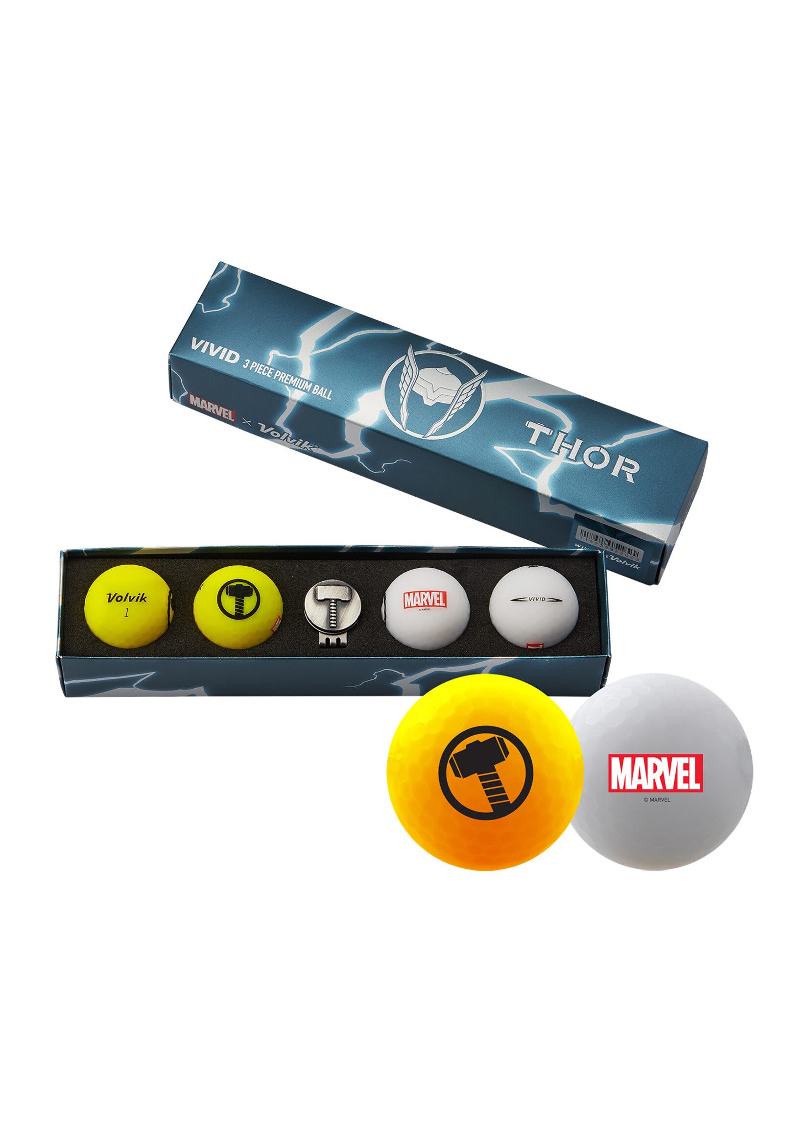 Volvik Volvik Vivid Marvel - Thor Giftpack