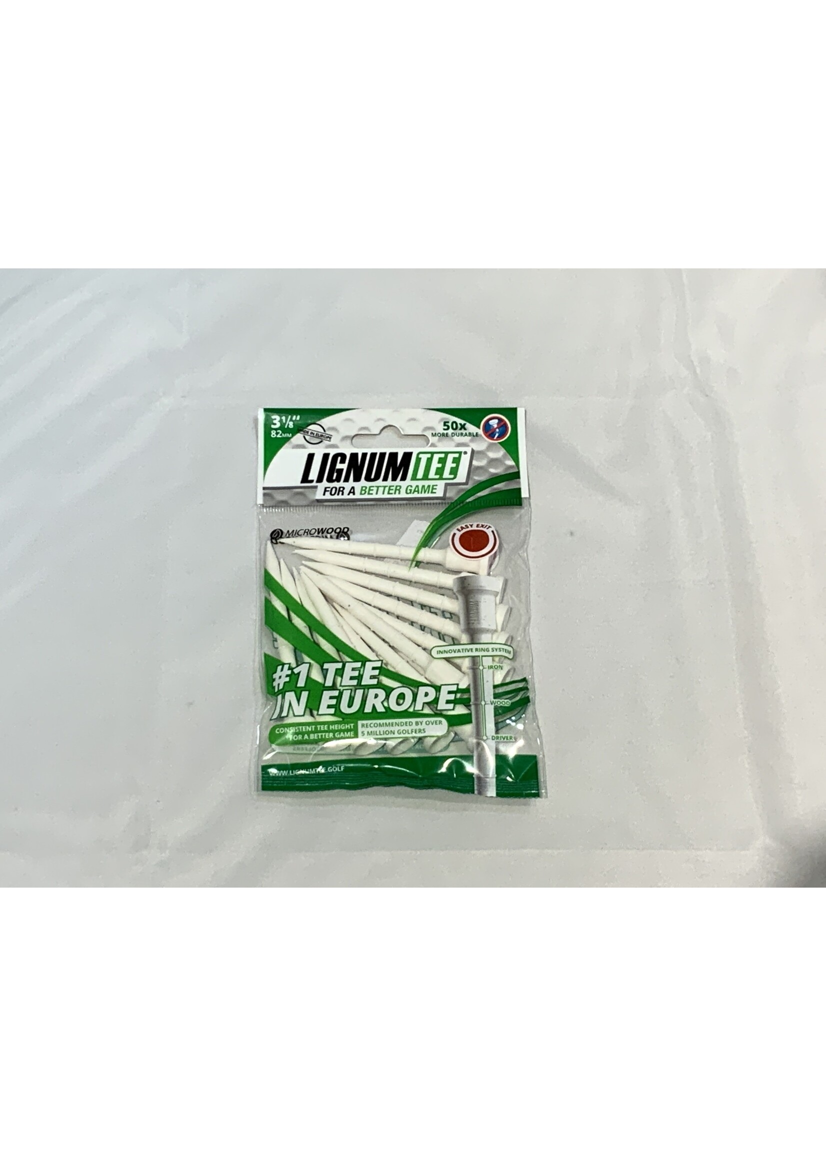 Lignum Lignum Tees 82mm White