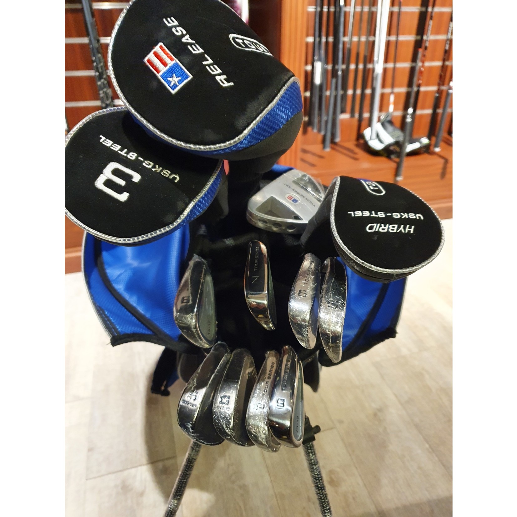 Us Kids US Kids Tour Series RH complete set 57" steel Blue Bag