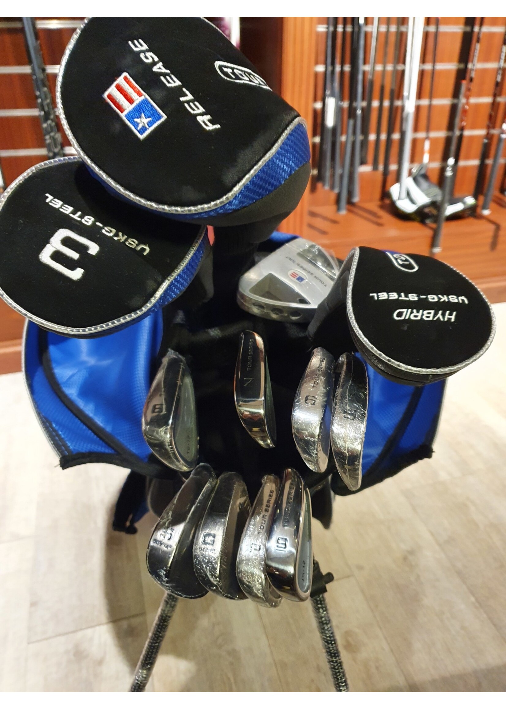 Us Kids US Kids Tour Series RH complete set 57" steel Blue Bag