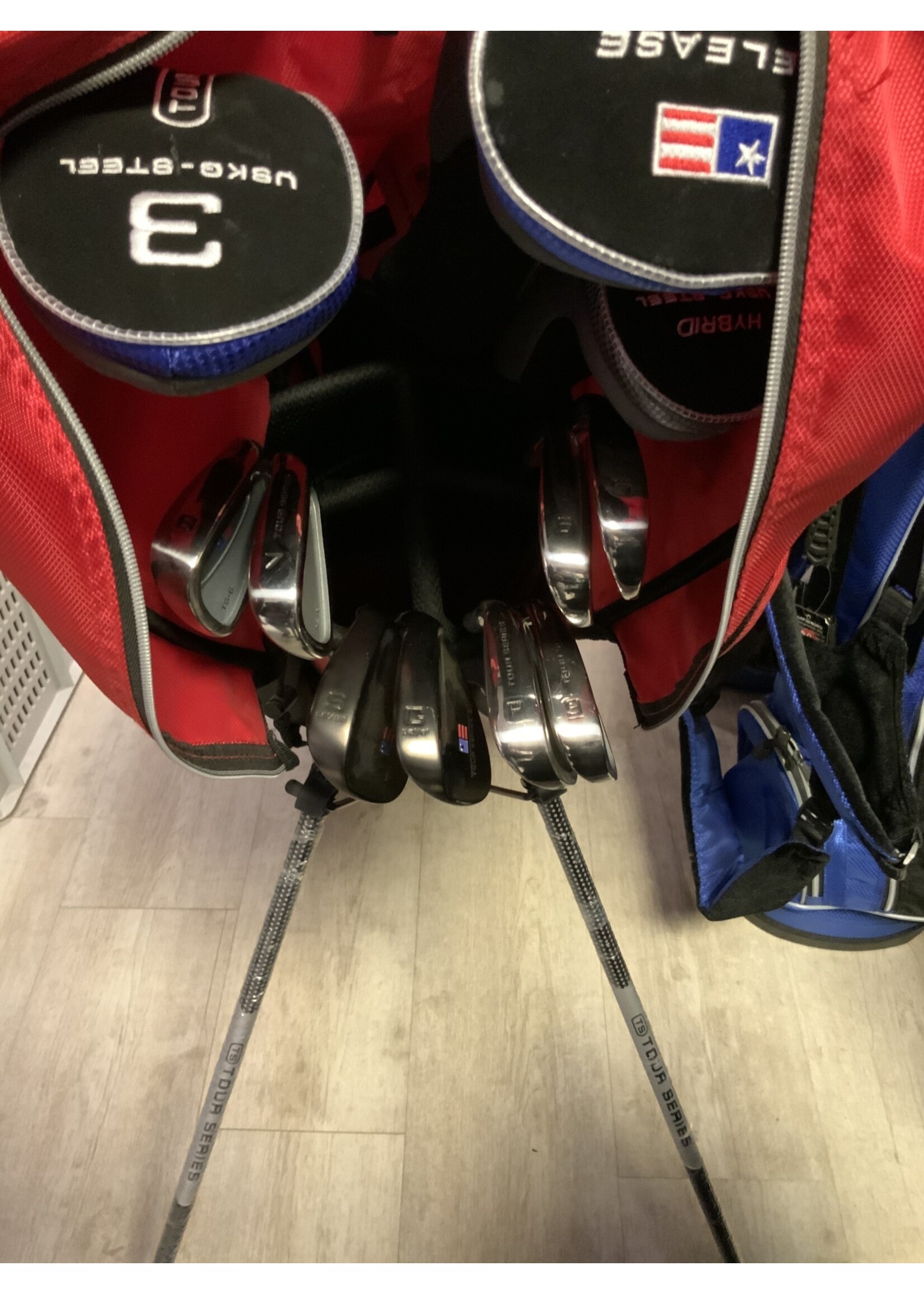 Us Kids US Kids Tour Series RH complete set 63" steel Red Bag