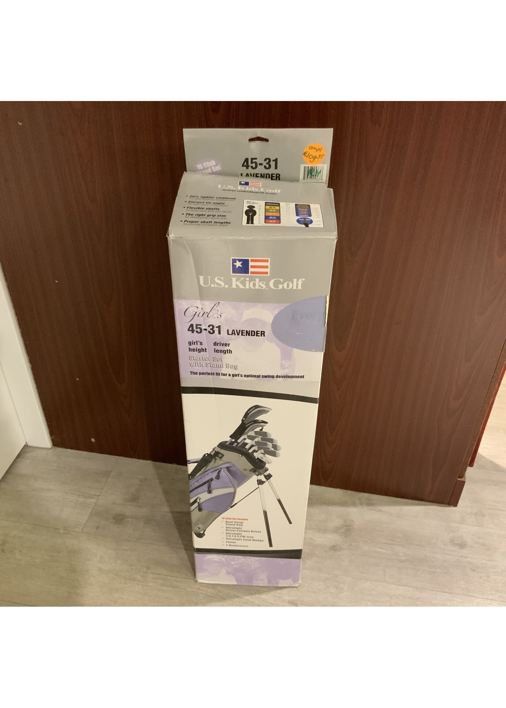 Us Kids US Kids Ultra Light 45" RH 13-delige set grijs/paars