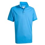 Backtee Backtee Mens Quick Dry Perf. Polo MALIBU BLUE