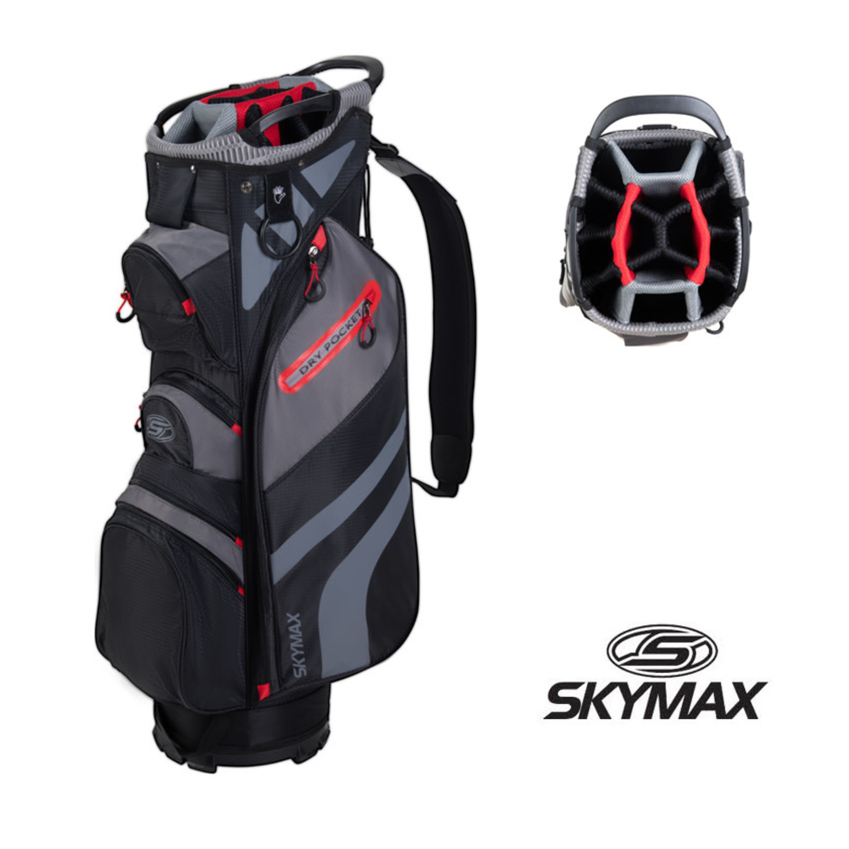 Skymax Skymax S1 heren +1" STAAL complete set - met golftas