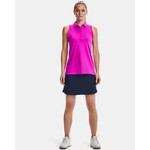 Under Armour Under Armour Zinger Sleeveless Novelty Polo-Meteor Pink