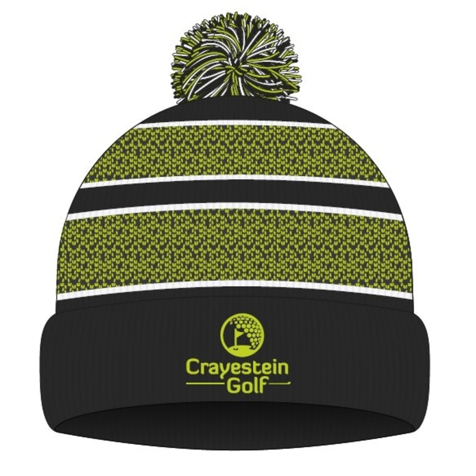 LVL4 LVL4 Muts /w Crayestein Golf Logo - Black/Citrus