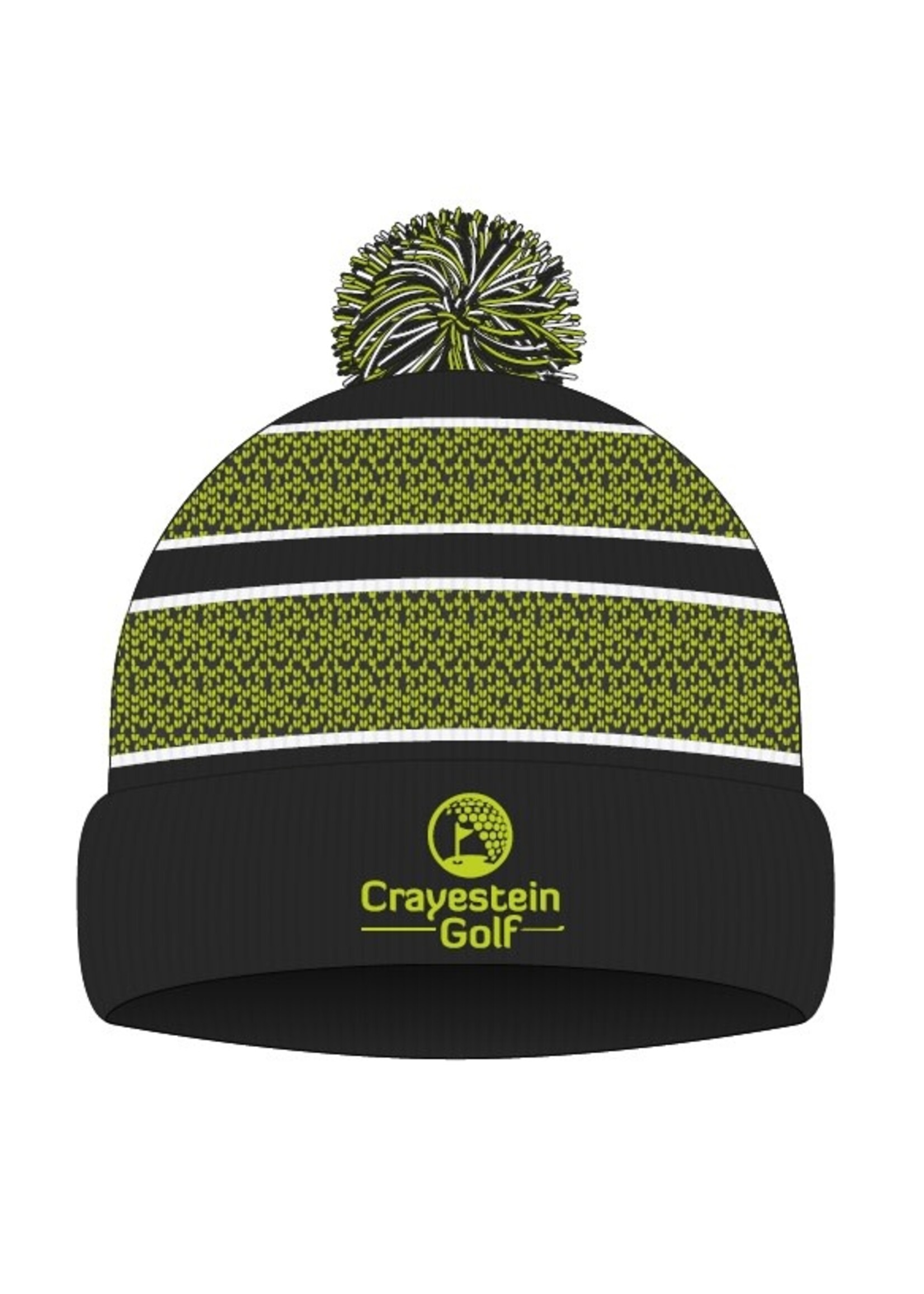 LVL4 LVL4 Muts /w Crayestein Golf Logo - Black/Citrus