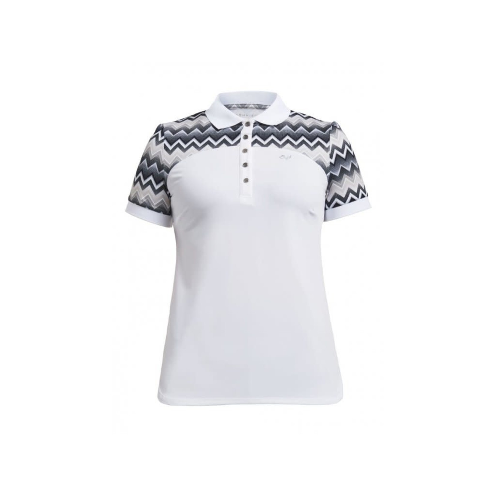 Rohnisch Rohnisch Element Block Zigzag Sand Poloshirt