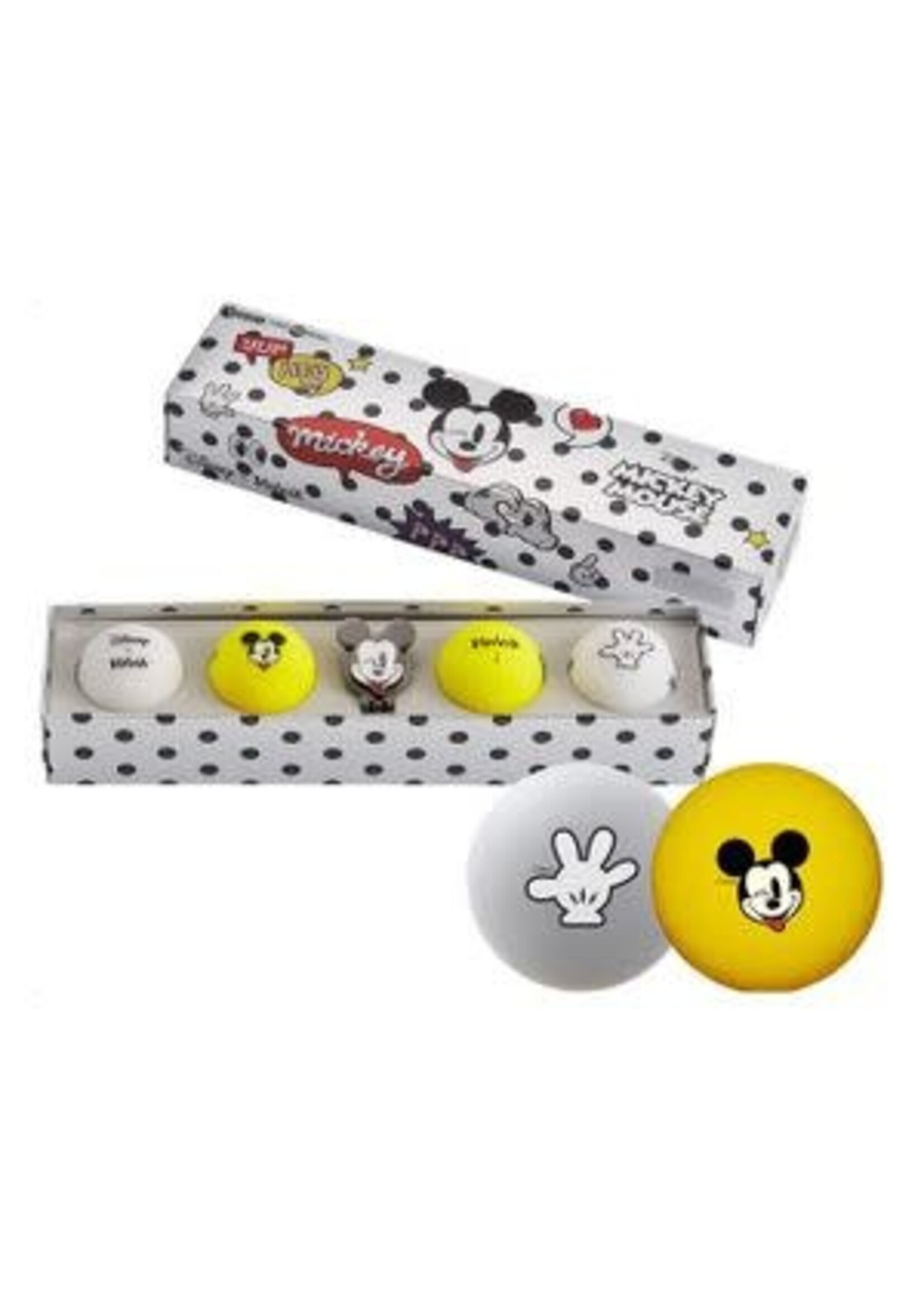 Volvik Volvik Vivid Disney - Micky Mouse Giftpack