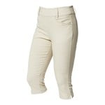 Backtee Backtee Ladies Super Stretch Capri Sand