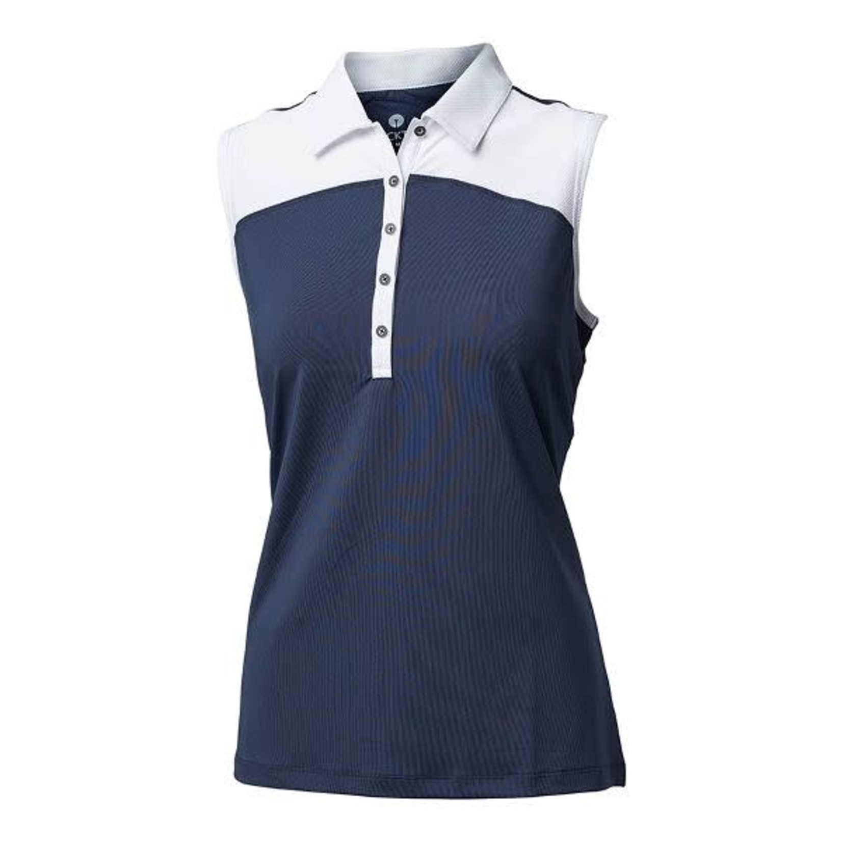 Backtee Backtee Ladies Colour Sleeveless navy/white XL