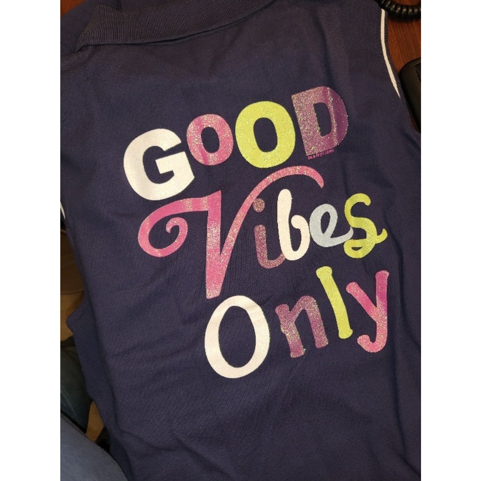 Girls Golf Girls Golf Ladies Polo Sleeveless good vibes 3XL