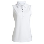 Backtee Backtee Ladies Quick Dry Perf Sleeveless white 2xl
