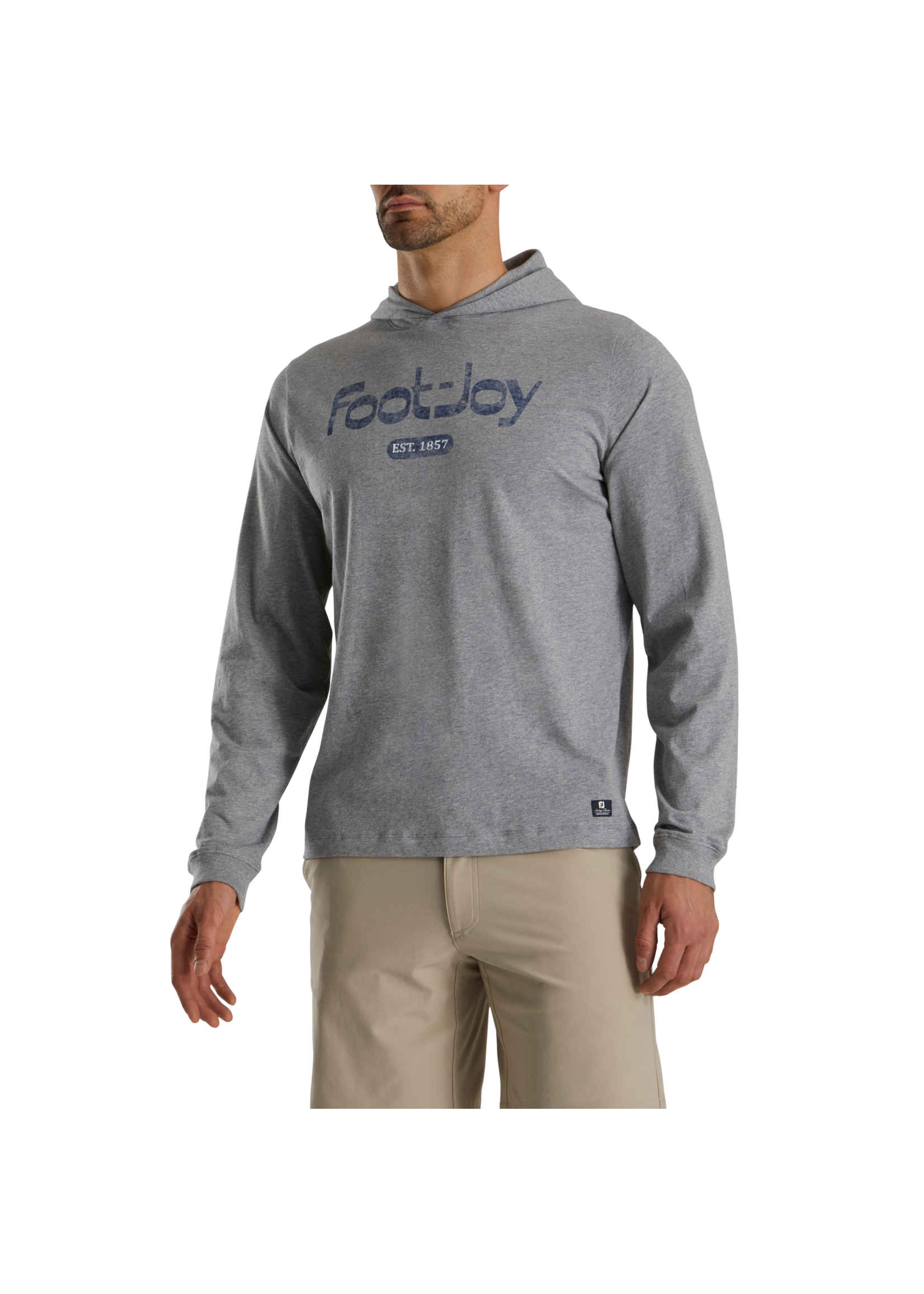 Footjoy Footjoy Heritage Collection Hoodie Shirt- Grey