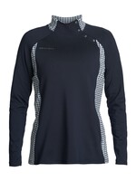 Rohnisch Rohnisch Megan Top - Multi Teal Houndstooth 3XL