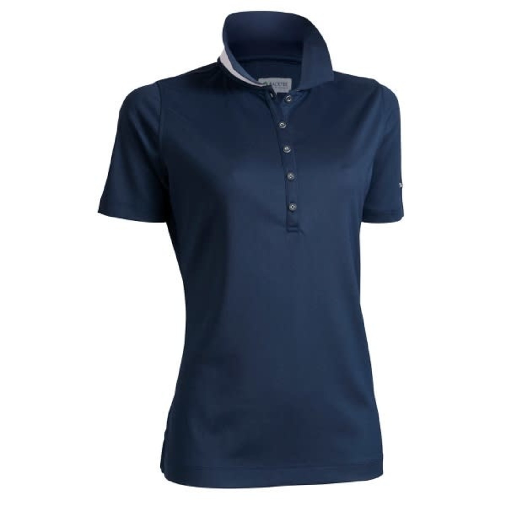 Backtee Backtee Ladies Quick Dry Perf Polo NAVY