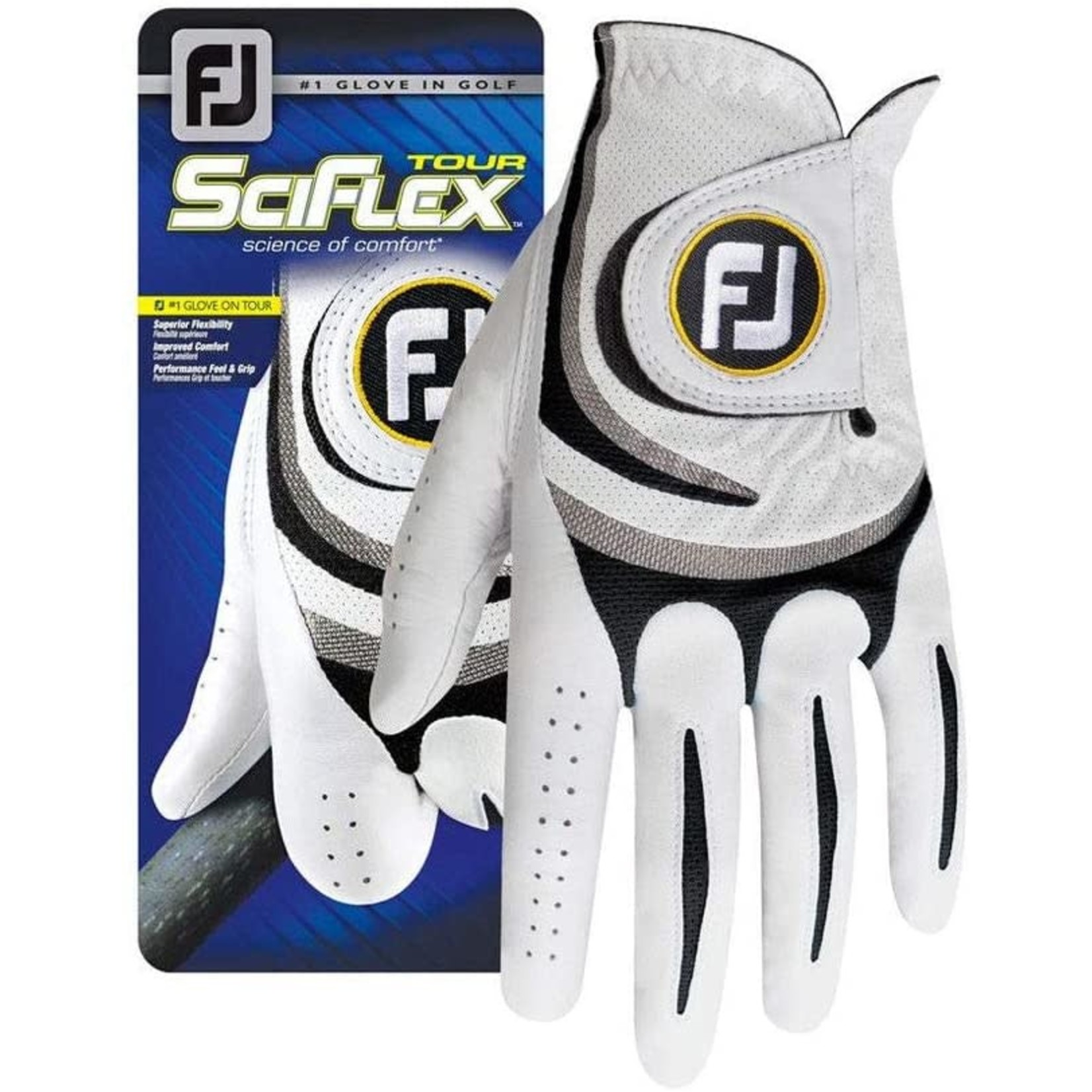 Footjoy Footjoy SciFlex Mens (left hand) White/Assorted (68026E)