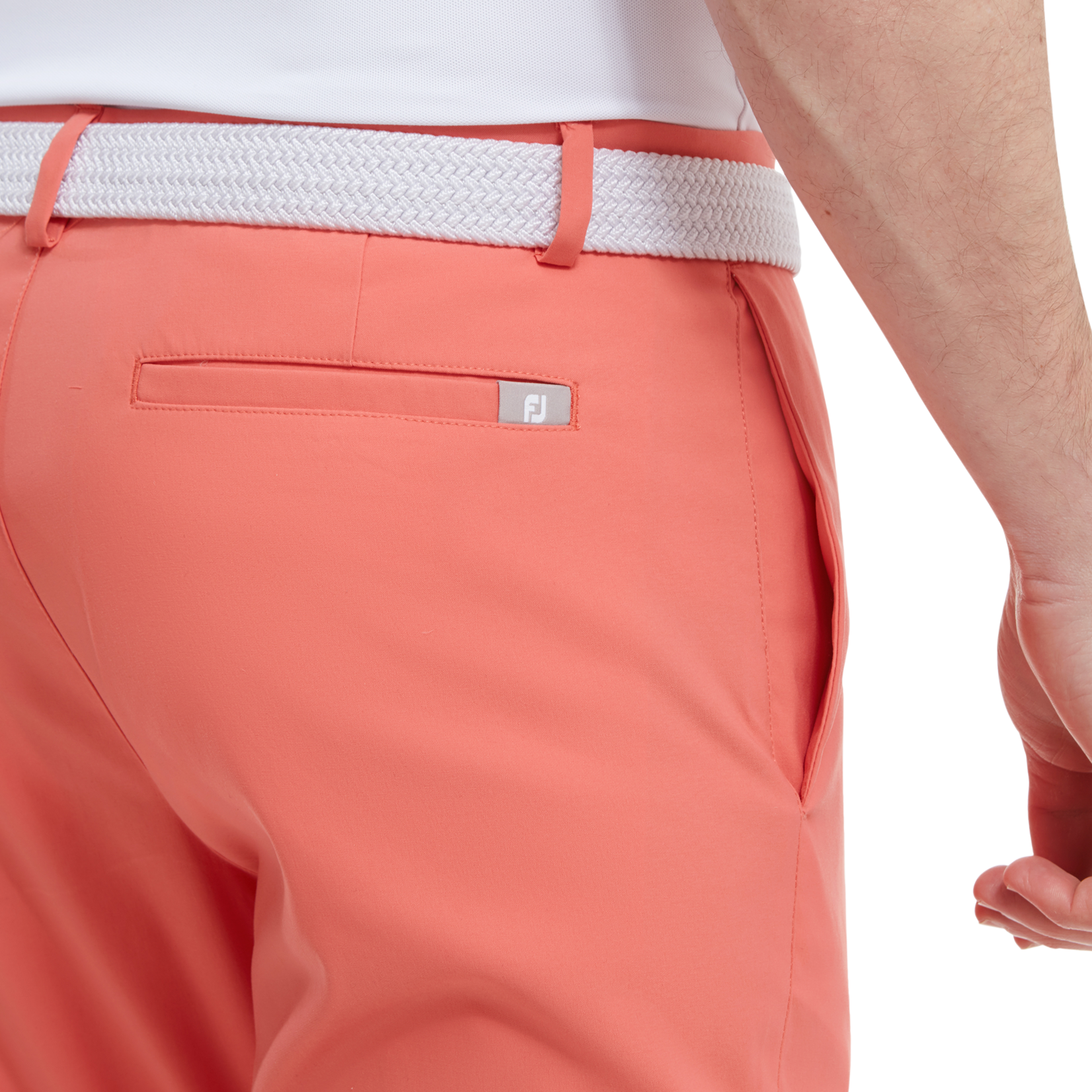Footjoy Footjoy Lite Tapered Fit Trousers - Coral