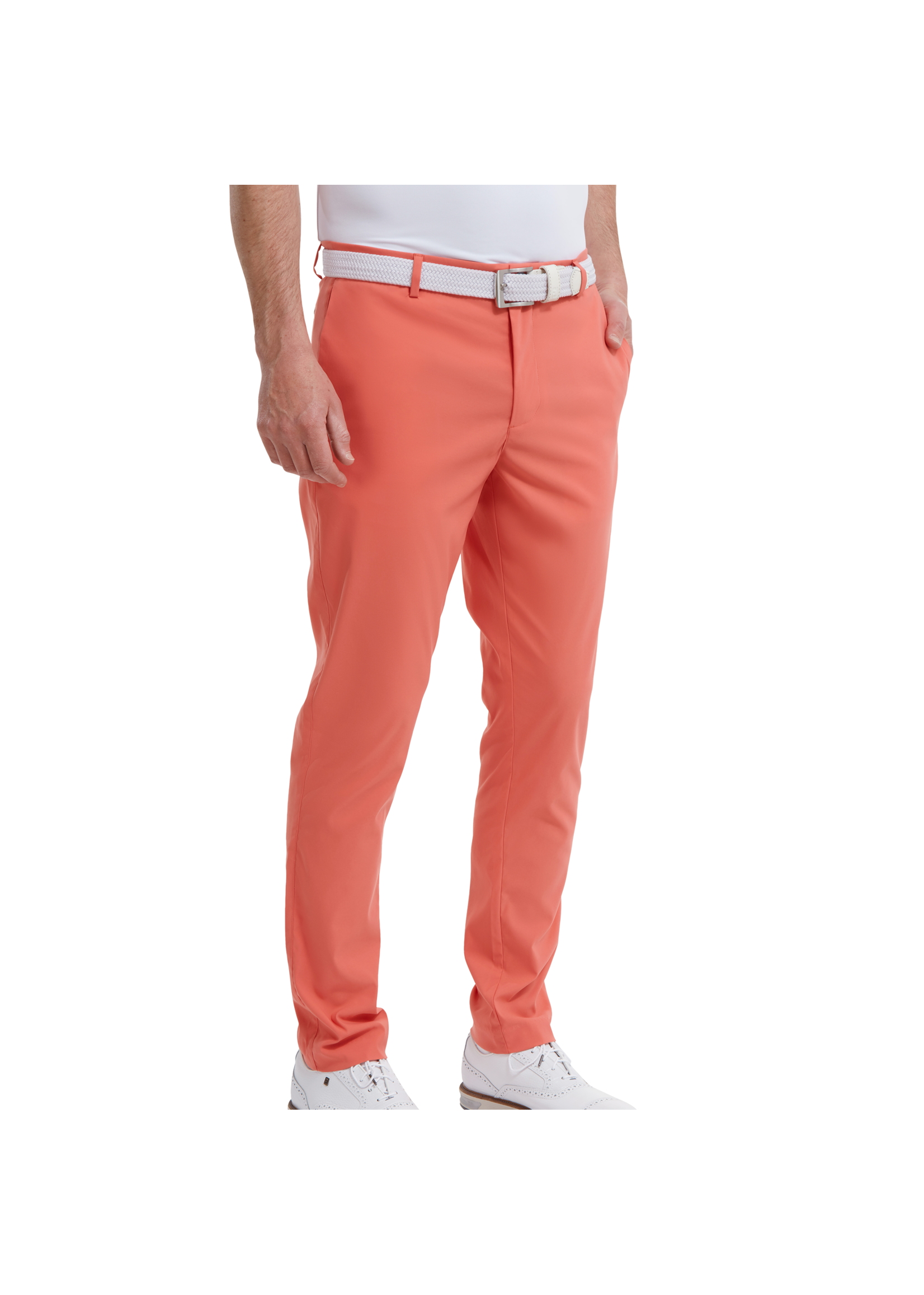 Footjoy Footjoy Lite Tapered Fit Trousers - Coral