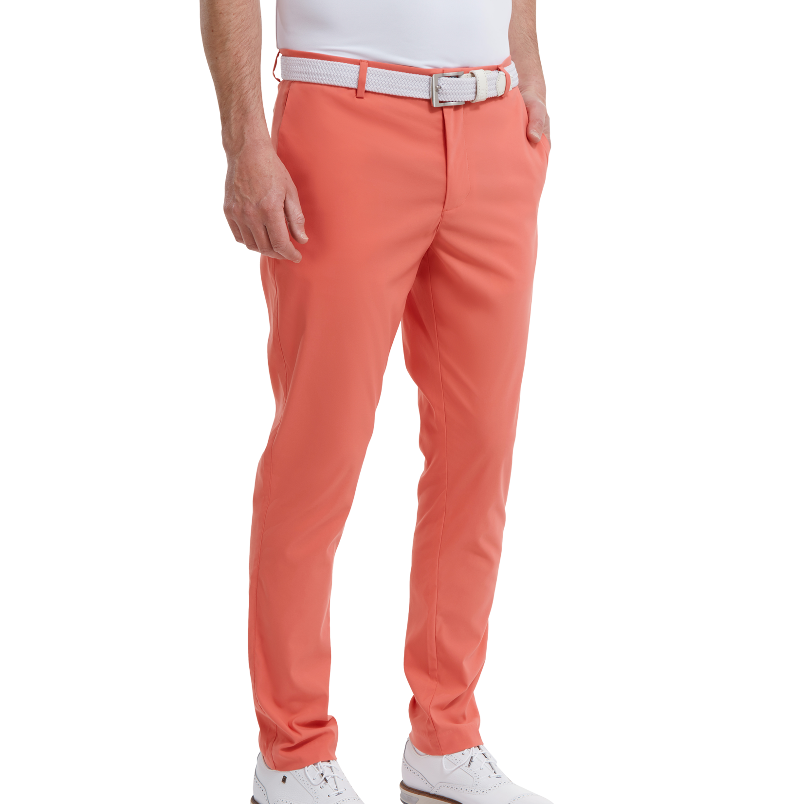 Footjoy Footjoy Lite Tapered Fit Trousers - Coral