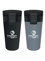 LVL4 LVL4 Insulated Travelcup 300ml /w Crayestein Golf Logo - Black