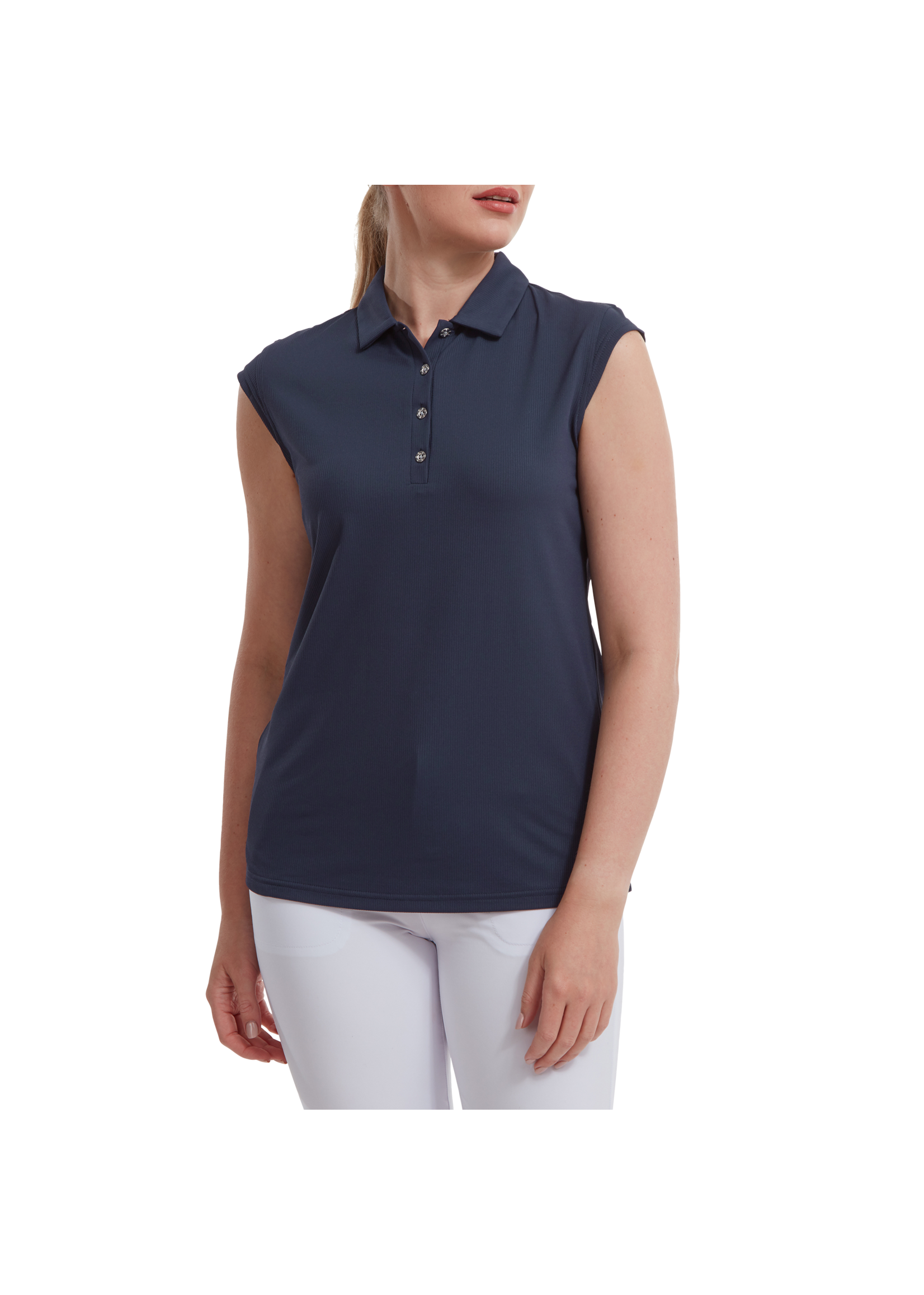 Footjoy Footjoy Cap Sleeve Rib Knit