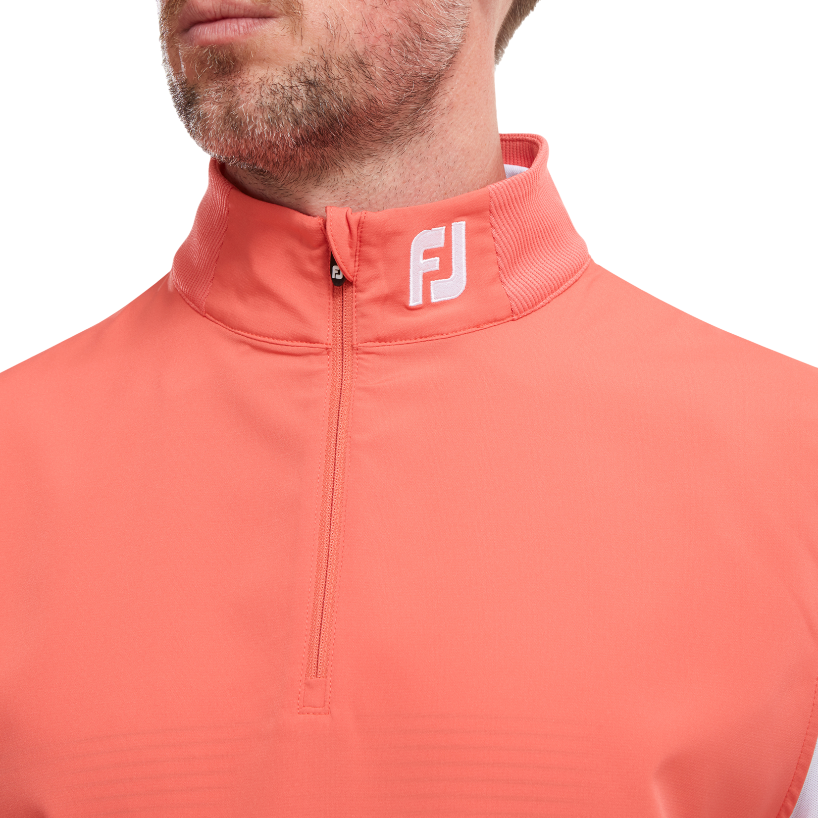 Footjoy Footjoy Stretch Woven Vest - Coral