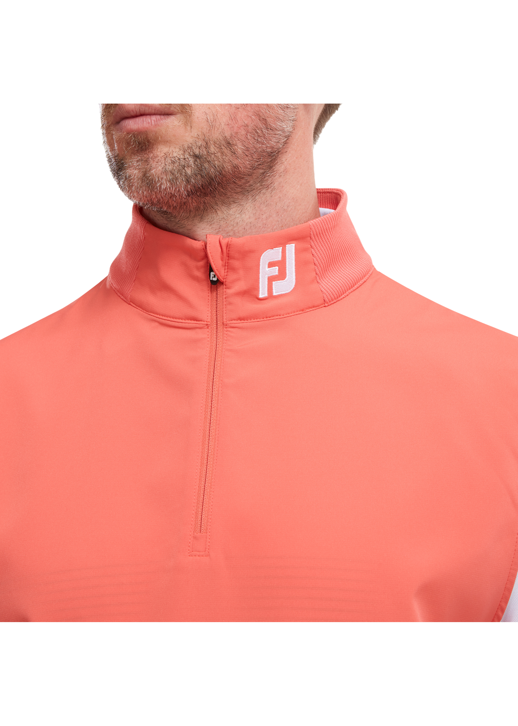 Footjoy Footjoy Stretch Woven Vest - Coral