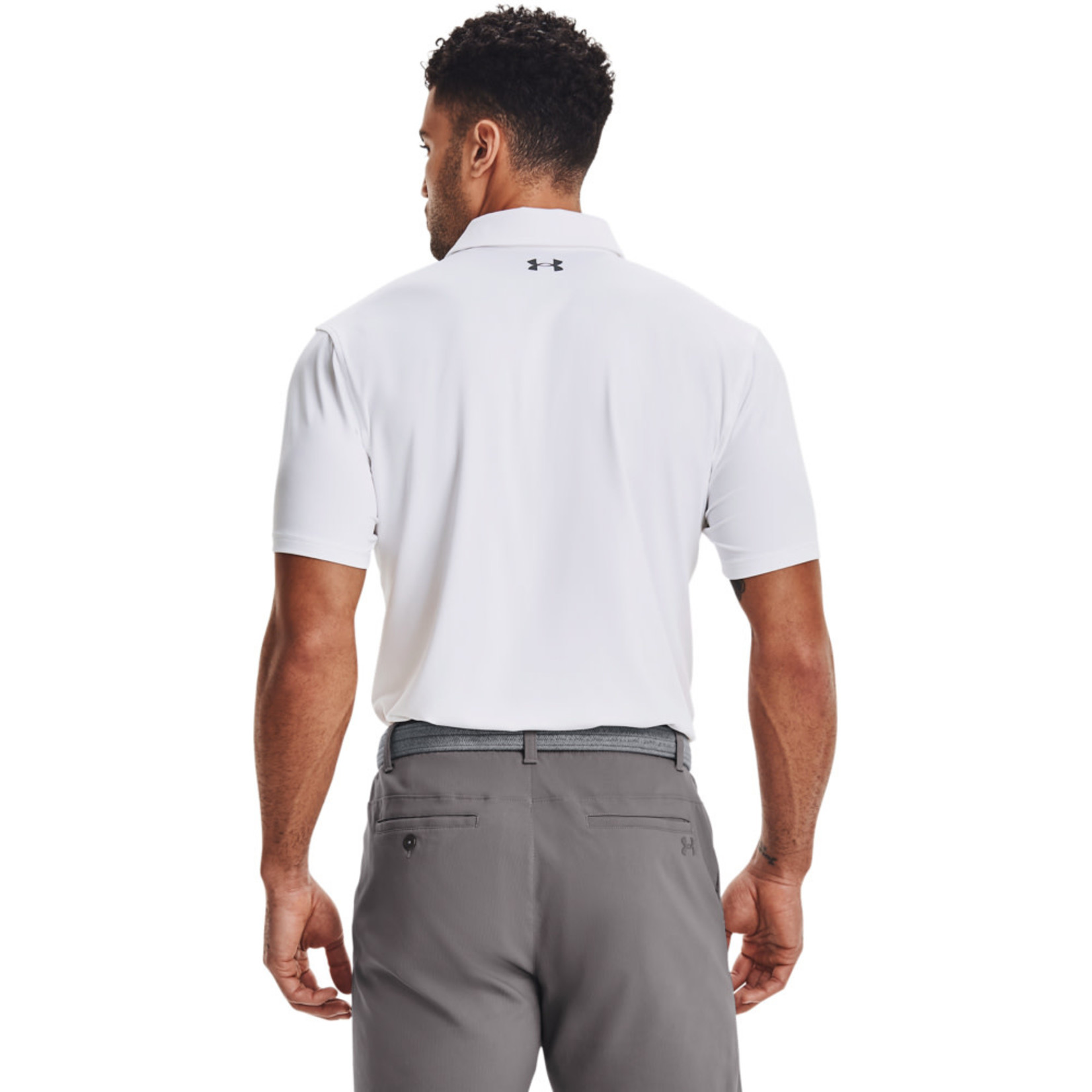 Under Armour Under Armour T2G Polo - White/Pitch Grey