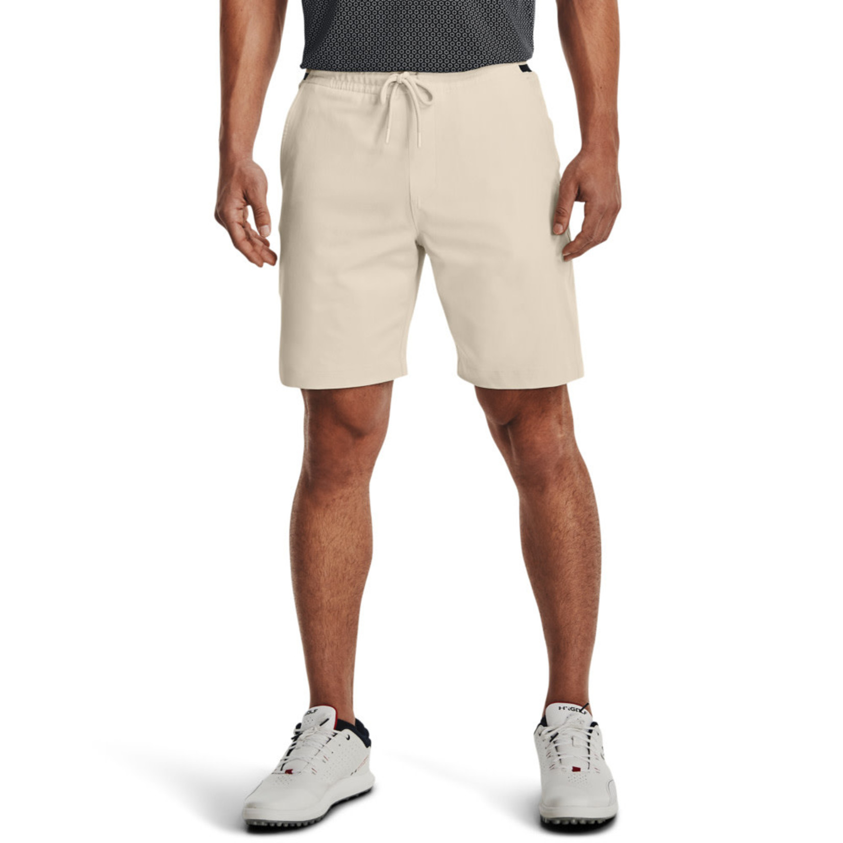 Under Armour Under Armour Drive Field Short - Summit White/Black/Halo Grey