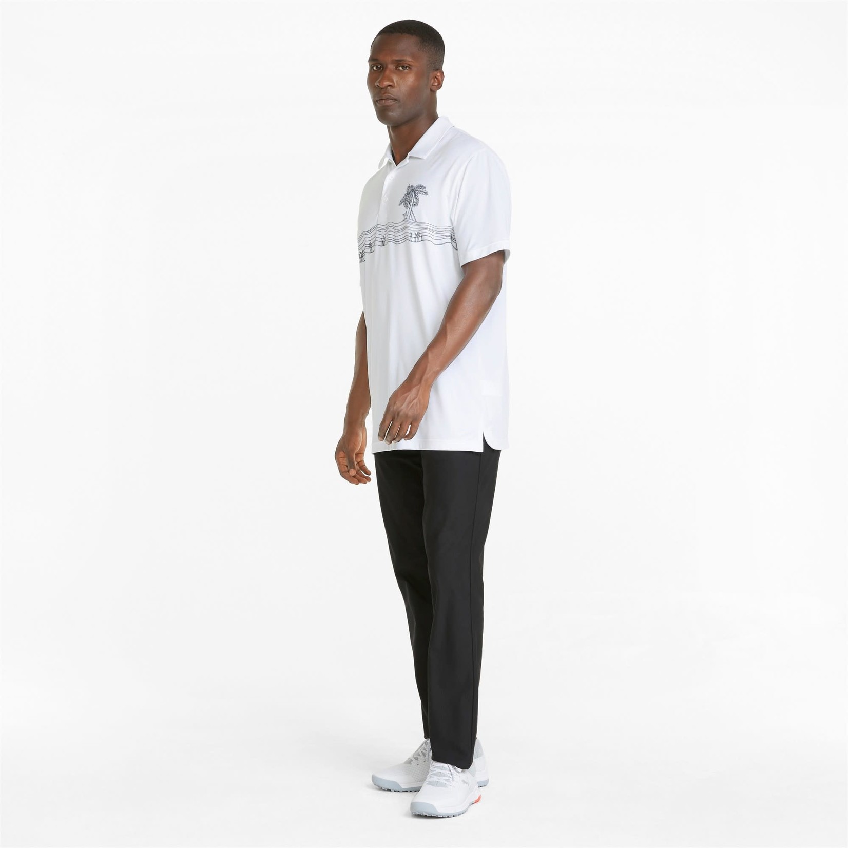 Puma Puma Cloudspun Oasis Polo - White