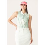 Rohnisch Röhnisch Direction Sleeveless Polo - Algal Bloom Seafoam