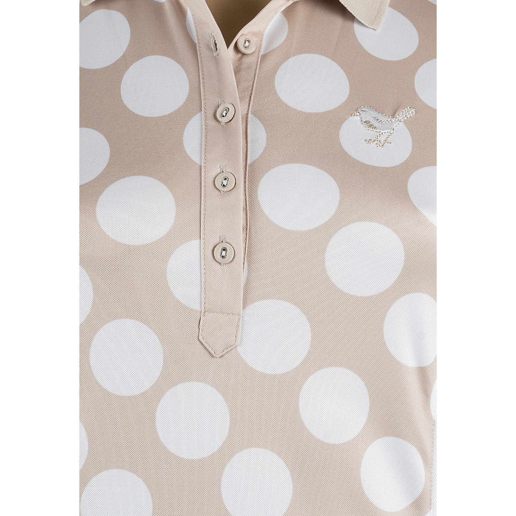 Girls Golf Girls Golf Polo Dress DOT DOT DOT - Sand