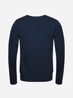 Cross Cross M Classic V Pullover - Navy