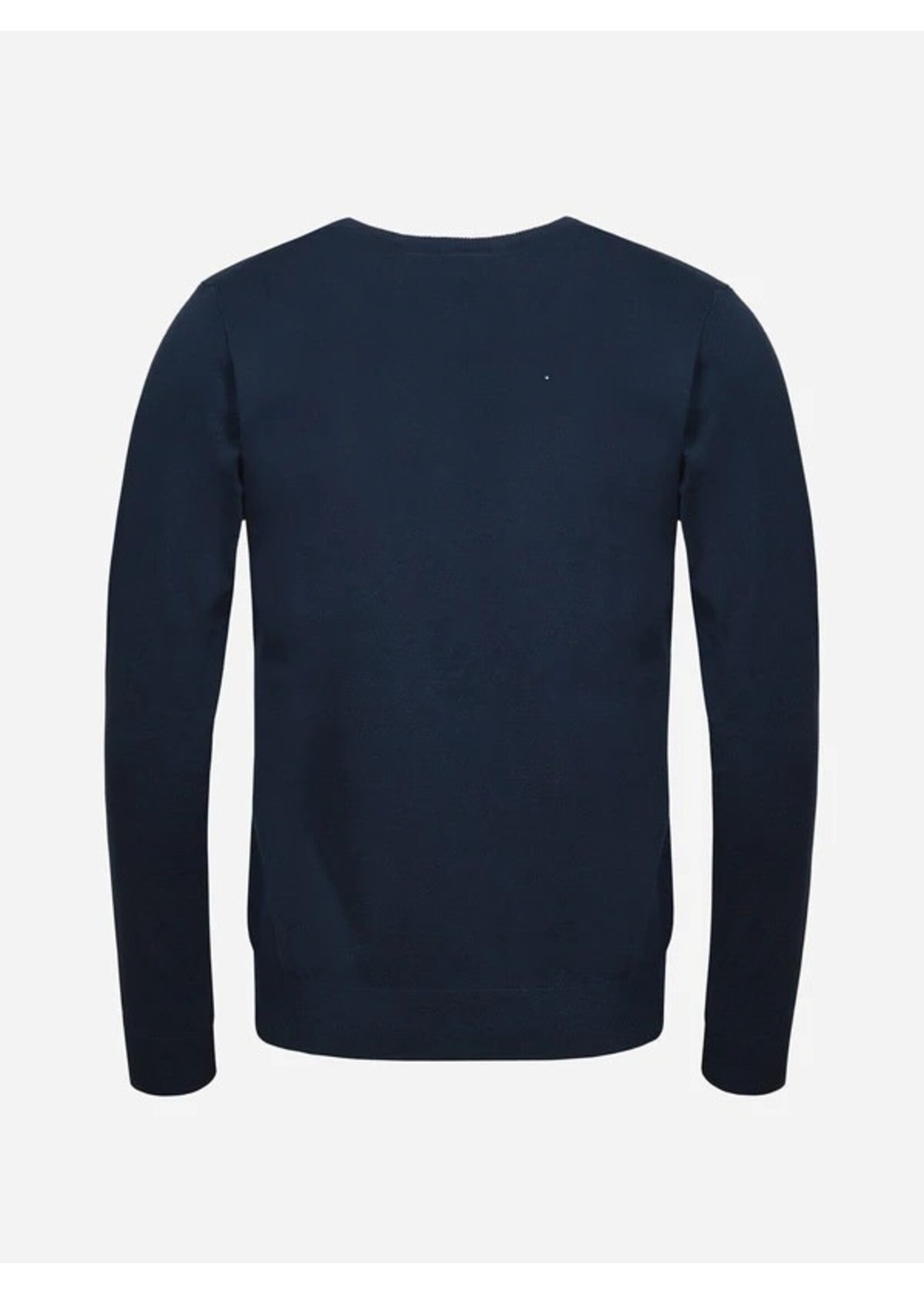 Cross Cross M Classic V Pullover - Navy