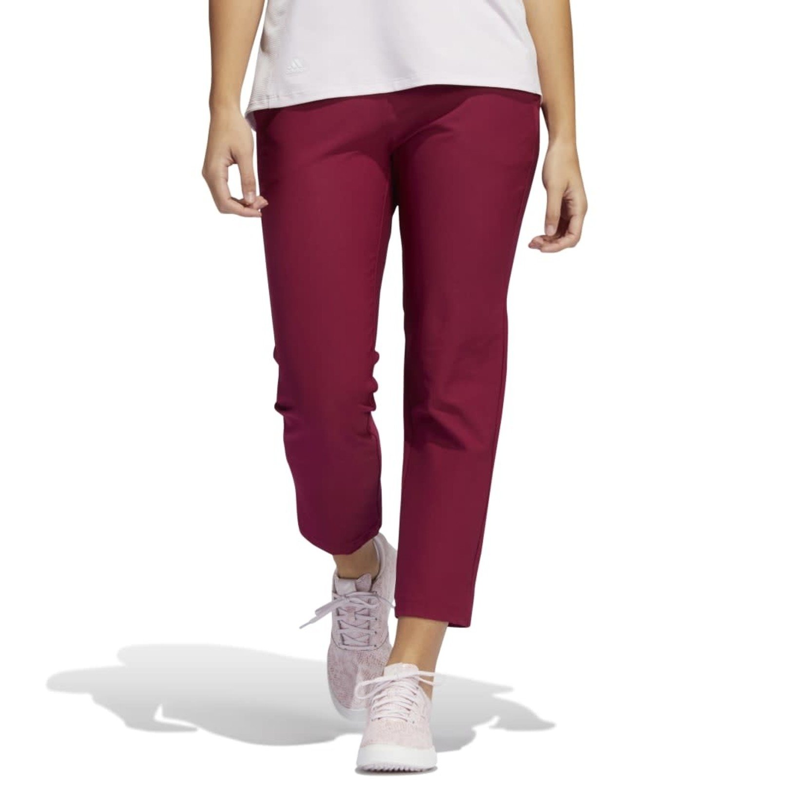 Adidas Adidas W Pull on Ankle Pant - Legacy Burgundy