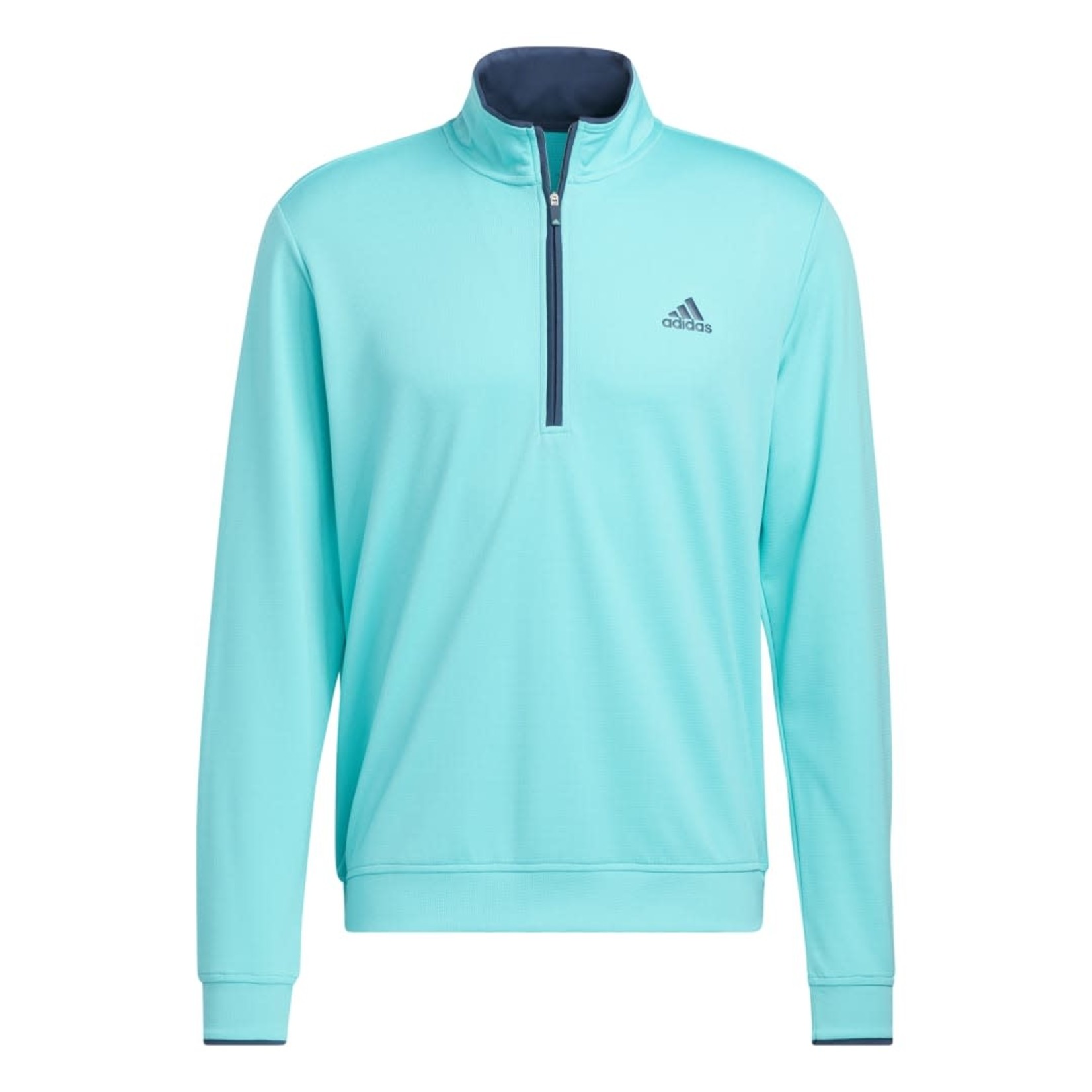 Adidas Adidas M Primegreen UPF Quarter Zip Pullover LC - Semi Mint Rush/Crew Navy