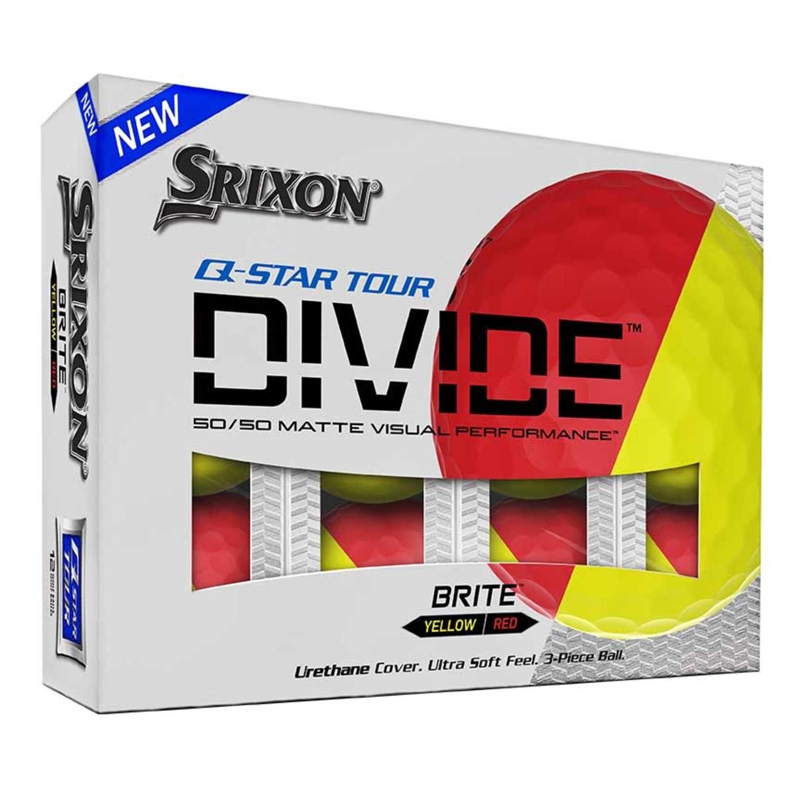 Srixon Srixon Q-star Tour Divide Yellow/Red