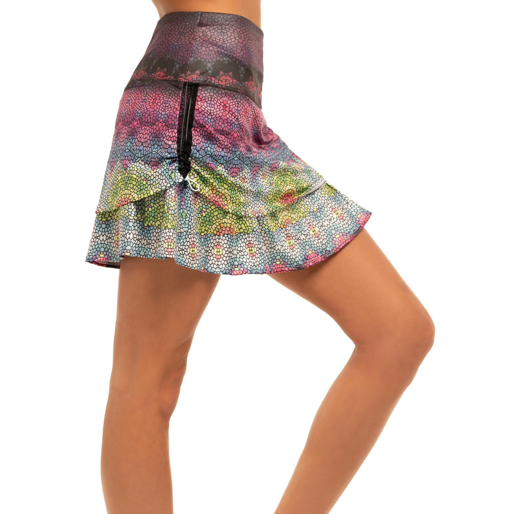 Lucky in Love Lucky in Love Prisma Ruche Skort-Short