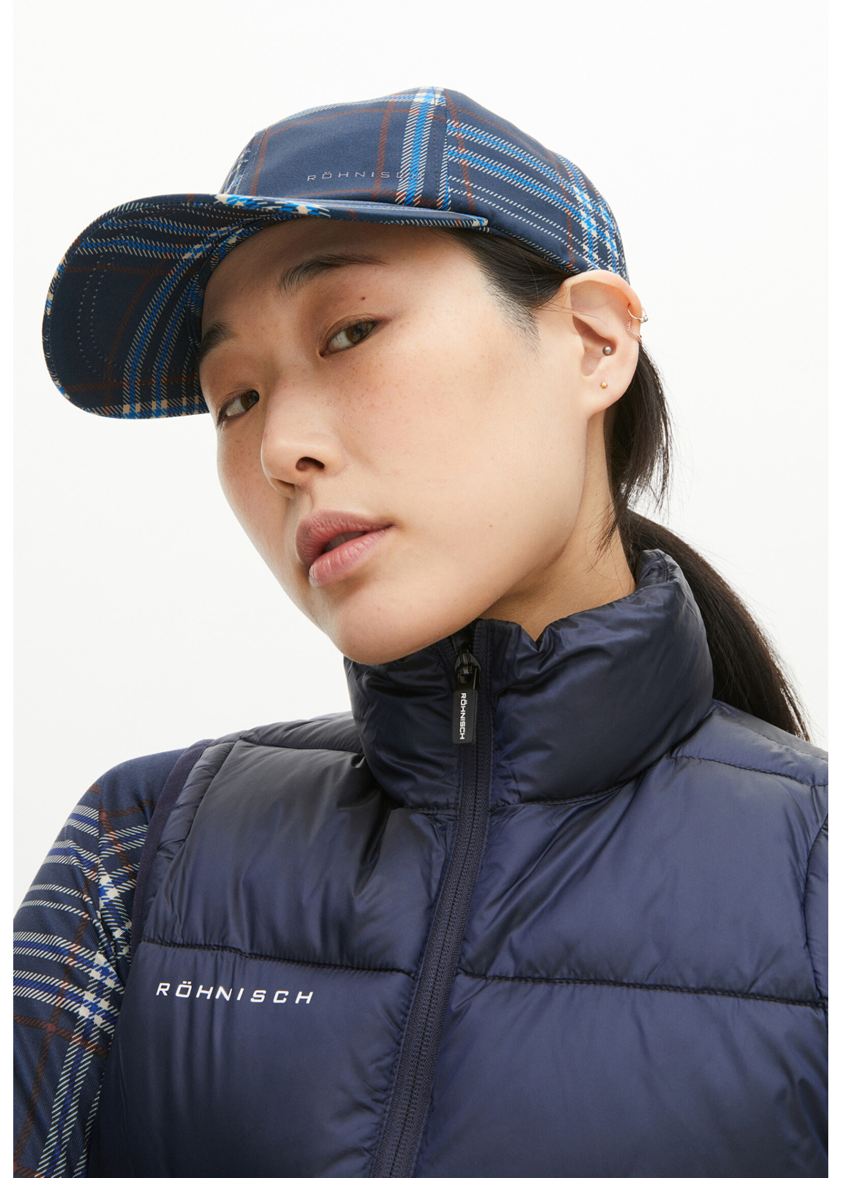 Rohnisch Rohnisch Sei Soft Cap - Navy Check
