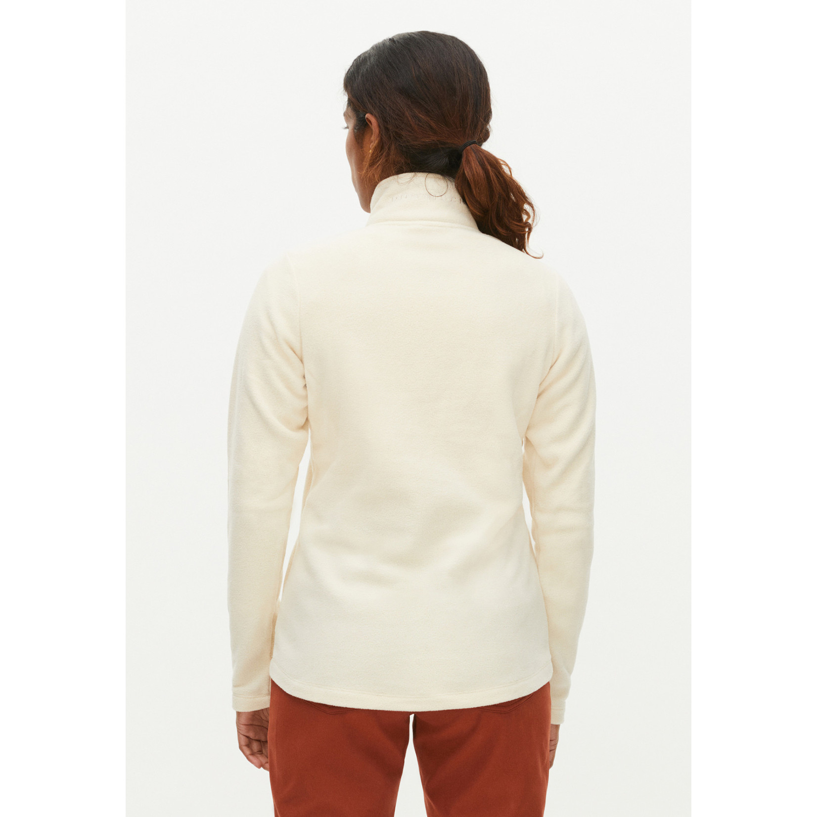 Rohnisch Rohnisch Light Fleece 1/2 Zip - White Swan