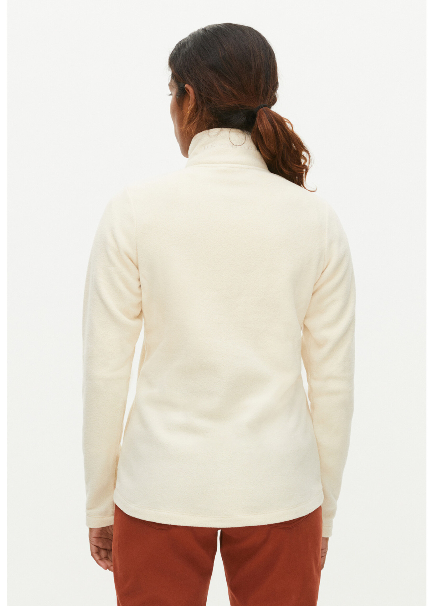 Rohnisch Rohnisch Light Fleece 1/2 Zip - White Swan