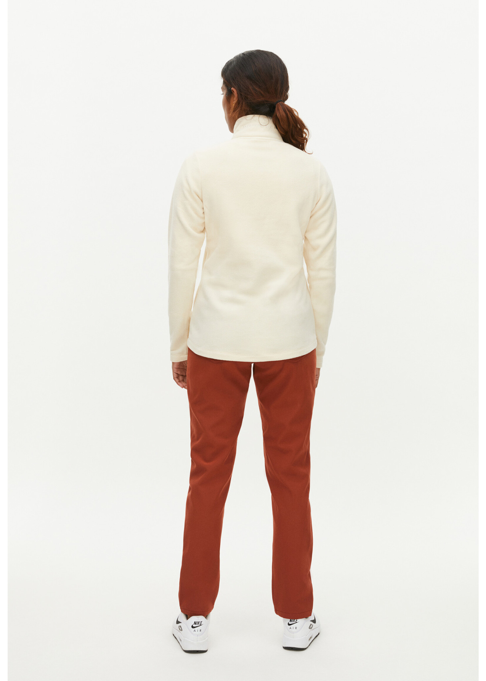 Rohnisch Rohnisch Light Fleece 1/2 Zip - White Swan