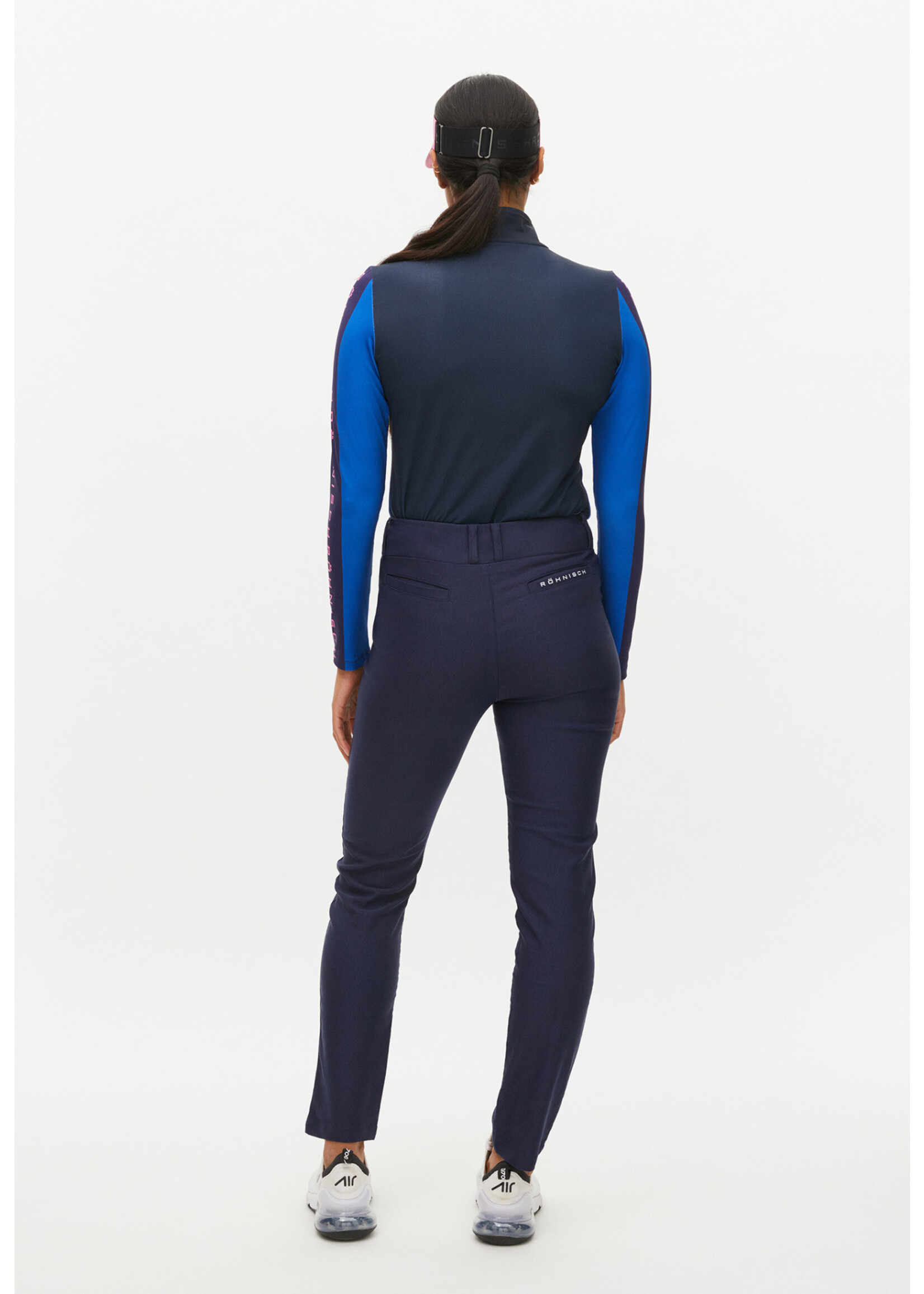 Rohnisch Rohnisch Coco Block 1/2 Zip - Navy
