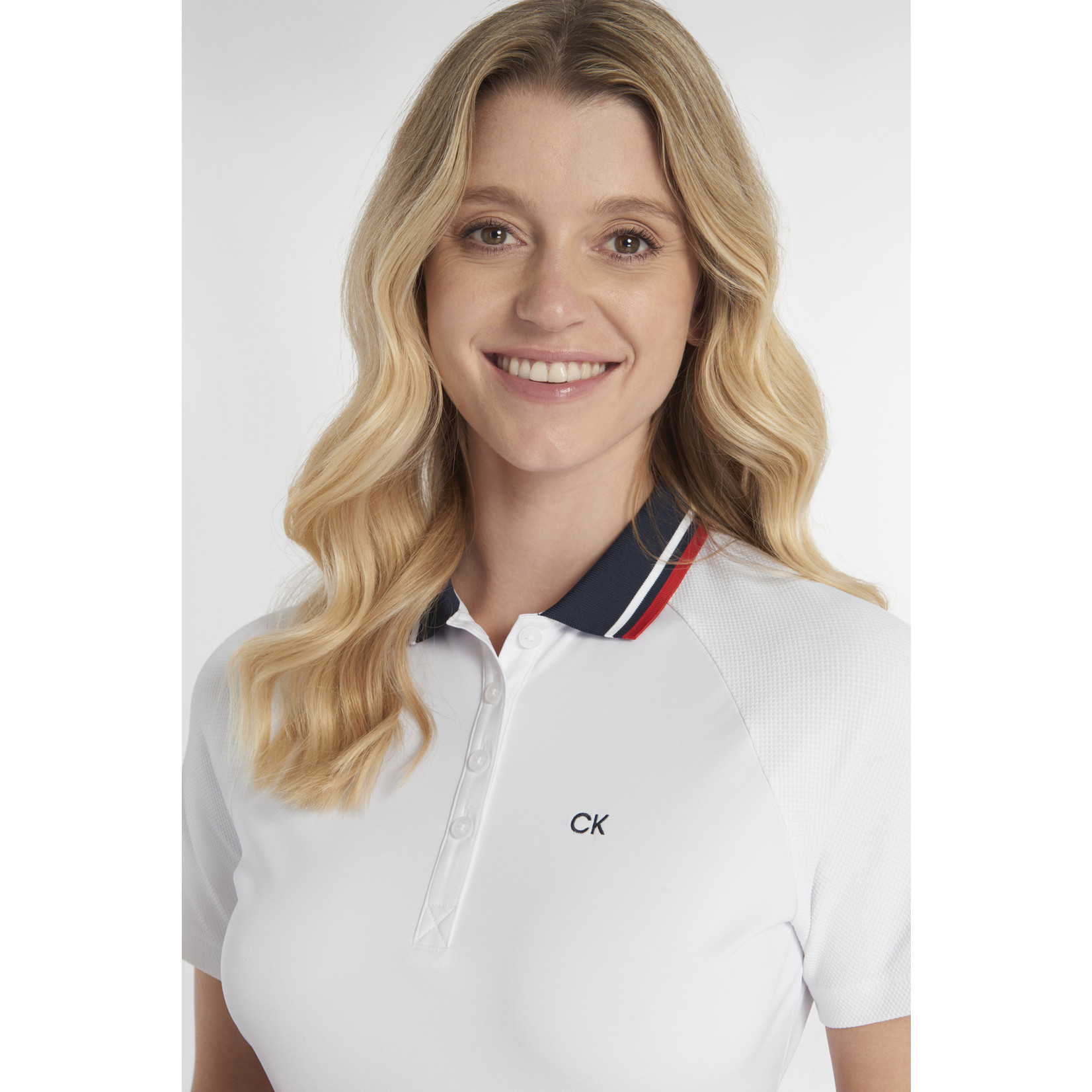 Calvin Klein Calvin Klein Holloway Polo - White/Navy