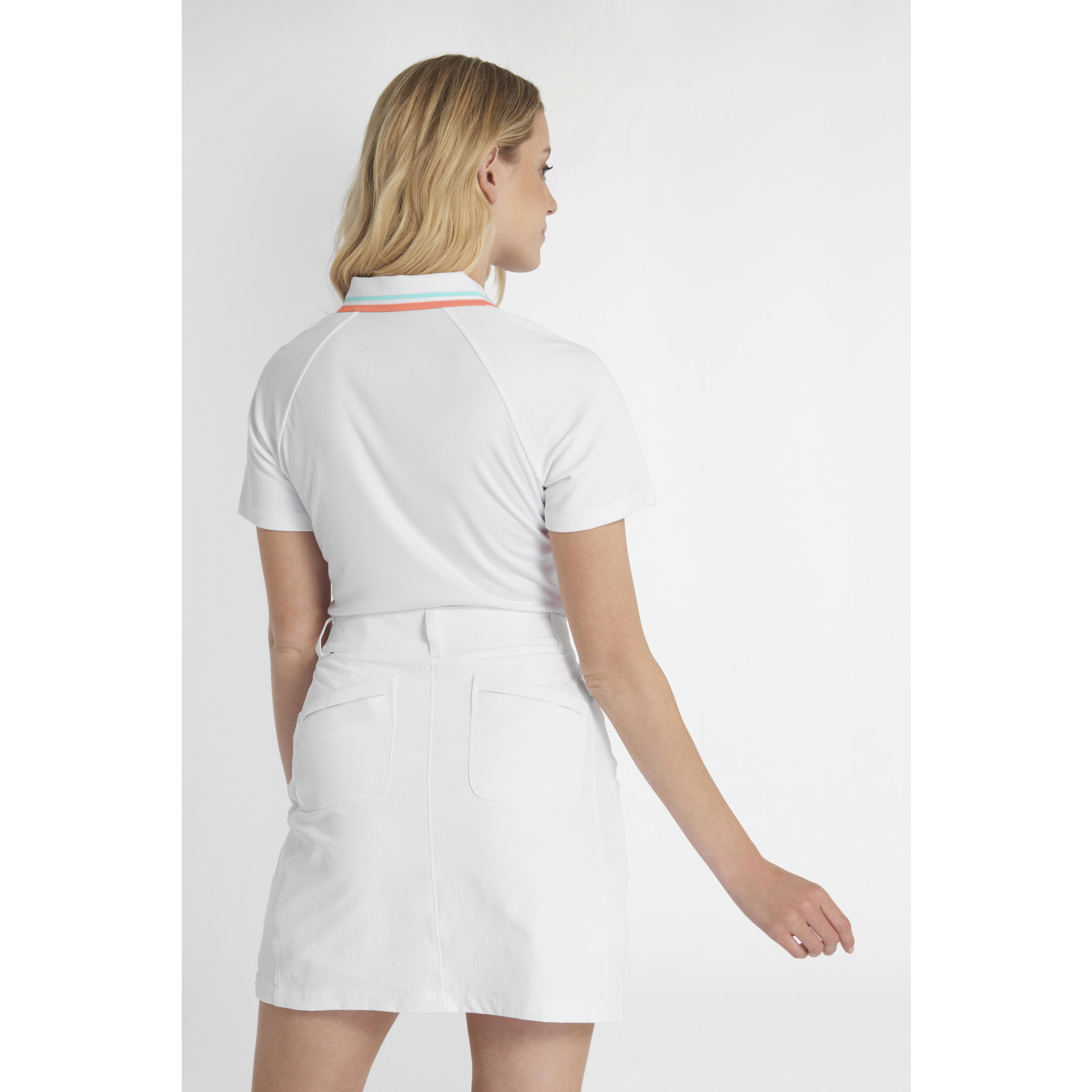 Calvin Klein Calvin Klein Holloway Polo - White/Light Opal